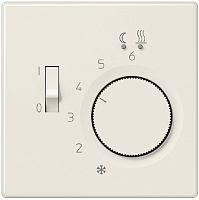 Лицевая панель Jung LS990 для терморегулятора бежевый картинка